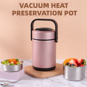 Thermos de soupe à grande bouche pour adultes, pot isolé en acier inoxydable, conteneur de déjeuner sous vide boîte à Bento pour les aliments chauds - Product Image 3