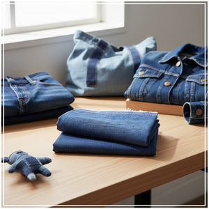 ZHAORUN Mix Design vendita calda kg rotolo più economico Denim tessuto Spandex e Denim Non Spandex 6-12oz Jeans bengala - Product Image 2