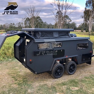 Hot bán cắm trại Trailer off road RV di chuyển du lịch Camper Trailer mở rộng remorque kemping tùy chỉnh thực hiện các Đoàn Lữ Hành - Product Image 1
