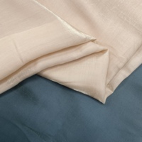 Tissu satiné métallique brillant en polyester et rayonne de haute qualité 80 g/m²