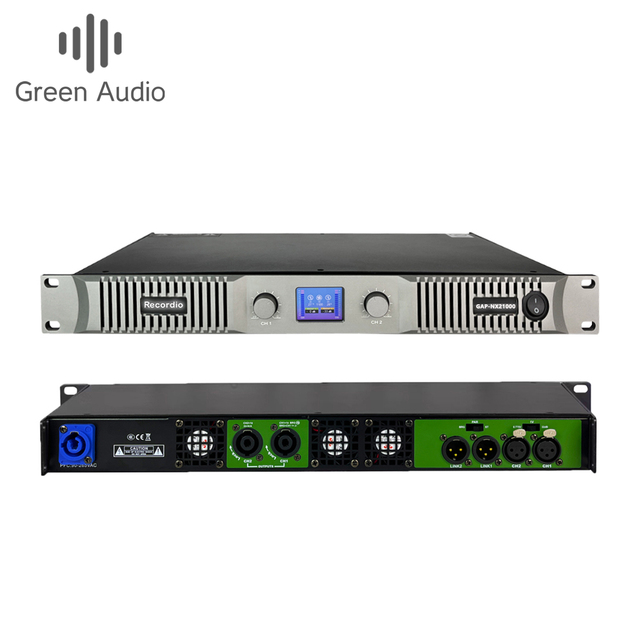 GAP-NX21000 Recordio High Quality Power Amplifier Professional Digital Amplifier Power Amplifier for Disco Outdoor Concerts