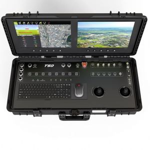 <span class=keywords><strong>T50</strong></span> điều khiển từ xa hệ thống cho Drone Drone UVA mặt đất trạm điều khiển phổ Màn hình Kép màn hình kép <span class=keywords><strong>RC</strong></span> máy bay mặt đất trạm - Product Image 4