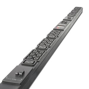 Unidad de Distribución de Energía (PDU) Ap8858 para Gabinete, Monofásica, 3.3kw 208v 16a, 3.7kw 230v 16a, Montaje Vertical en Rack, 20 Tomas, Uso Industrial - Product Image 1