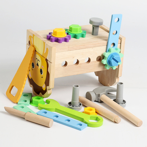 <span class=keywords><strong>2025</strong></span> Sản phẩm mới trẻ em thực tế gấu nhỏ hộp công cụ đồ chơi bằng gỗ bé giáo dục sớm Đồ chơi mô phỏng Kỹ sư hàng ngày - Product Image 3
