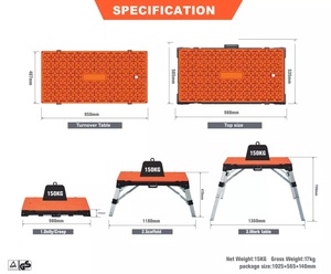 Bàn Làm Việc Đa Năng 4 Trong 1 VERTAK, Bàn Làm Việc Có Thể Gấp Gọn - Product Image 4