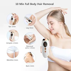 Épilateur IPL domestique avec écran en anglais, appareil portable IPL laser, épilateur permanent - Product Image 3