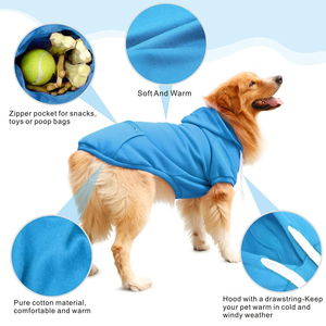 Vente en gros de vêtements bouledogue français petit <span class=keywords><strong>chien</strong></span> garçon fille <span class=keywords><strong>manteau</strong></span> d'hiver à capuche <span class=keywords><strong>carlin</strong></span> vêtements d'extérieur personnalisés pour <span class=keywords><strong>chien</strong></span> <span class=keywords><strong>carlin</strong></span> avec poche - Product Image 2