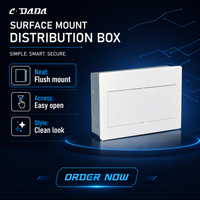 Boîte de distribution électrique CDADA 18 voies avec disjoncteur MCB – Usine de Shanghai