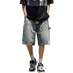 Nuevos Shorts de Mezclilla Transpirables Lavados Personalizados, Shorts Premium Lavados al por Mayor, Diseño Elegante de Algodón, Jeans para Hombre - Product Image 4