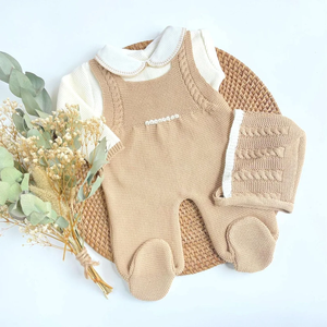 Kaiyue Nuevo Conjunto <span class=keywords><strong>de</strong></span> Regalo <span class=keywords><strong>de</strong></span> Mameluco Cálido con Pies y Gorro <span class=keywords><strong>de</strong></span> Alta Calidad para Bebé Recién Nacido Niña <span class=keywords><strong>Ropa</strong></span> para Bebé - Product Image 6