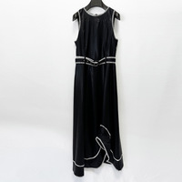 Robe en cuir pour femme de haute qualité, coupe ajustée, style moderne et élégant, vente en gros