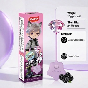 Kit de Caramelos Duros de Confección Artesanal con Sabor a Bayas, Sin Azúcar, con Brillo de Diamante, Sin Conservantes y de Larga Duración, para Tiendas Minoristas - Product Image 5