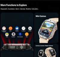Nouvelle montre connectée C30Pro 2026 pour hommes, grand écran de 2,19 pouces, appels Bluetooth HD, rappel d'informations, montres connectées de fitness