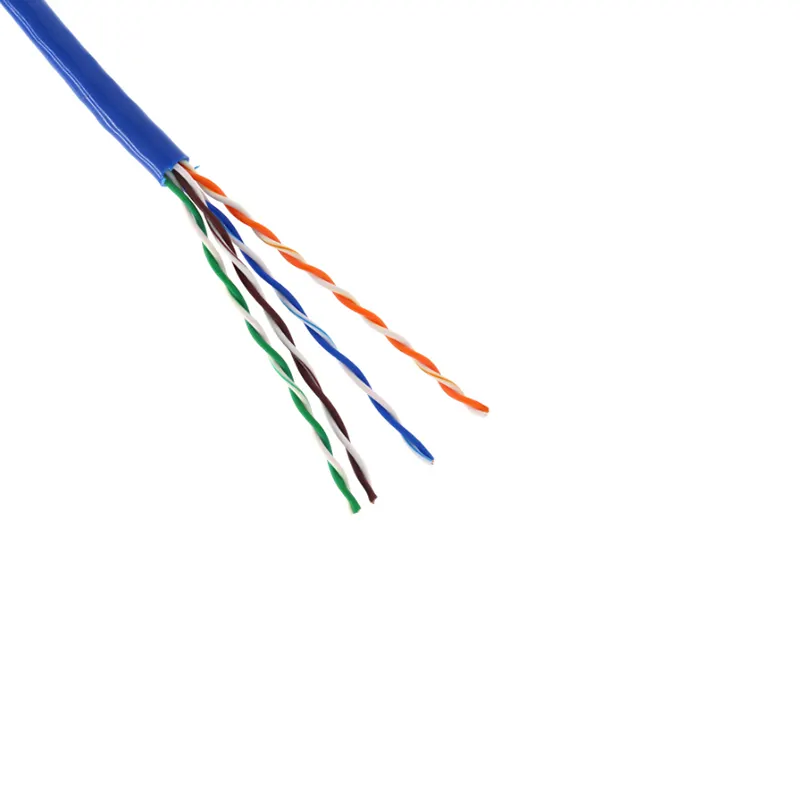 بسعر المصنع Cat5e 34awg 1000ft UTP FTP كابلات شبكة Cat5e داخلية