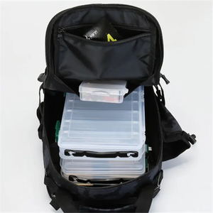 Hombres Pesca Señuelo Caña Caja Bolsa <span class=keywords><strong>Camping</strong></span> Escalada Multifunción Tactical Pesca Aparejos Mochila - Product Image 4