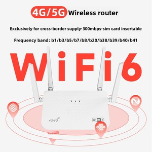 Routeur domestique Gigabit 4G/5G WiFi 6+ haute vitesse 300 Mbps, couverture maillée de toute la <span class=keywords><strong>maison</strong></span>, 1 port WAN, utilisation au bureau, pare-feu, VPN - Product Image 2