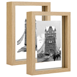 Cornice in Vetro Bifacciale per Esposizione a Parete e da Tavolo per <span class=keywords><strong>Foto</strong></span> di Paesaggi, Fiori e Animali - Product Image 4