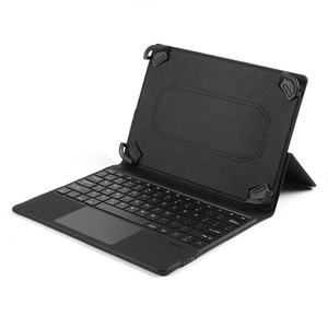 Funda Universal para Tablet de 9-11 Pulgadas con Teclado Plegable Trasero, Cubierta de Cuero PU Simple para Negocios, Producto Nuevo - Product Image 1