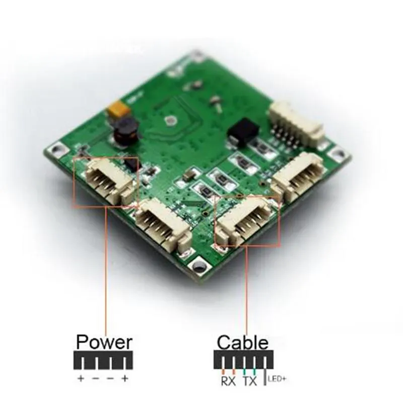 Mô-đun Chuyển Mạch Mạng Công Tắc Mạng 4 Cổng Công Tắc Mạng 100/1000Mbps Ethernet Gigabit PCB/Bo Mạch