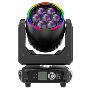 7 pièces 40W Zoom tête mobile RGB 4in1 hybride oeil d'abeille LED lumières de scène Dmx Led Par pour la fête émet une couleur RGBW - Product Image 5