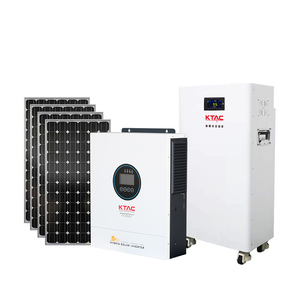 Système d'énergie solaire hybride hors réseau 30KWH 12KW complet avec batterie au lithium 51.2v 314ah Panneaux solaires domestiques Système solaire - Product Image 2