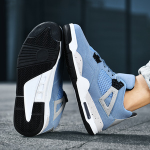 Putian <strong>AJ4</strong> Men's Unisex Basketball Shoes Trendy Casual Breathable Shock-Absorbing Front Lacing Student All-Match Sports Shoes - Product Image 4