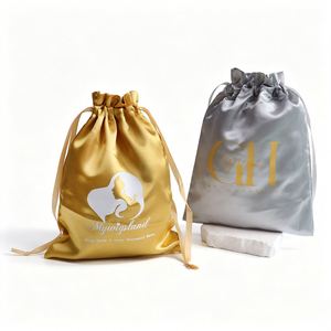 Sac de danse en satin géométrique avec cordon de serrage pour la vente en gros - Product Image 1
