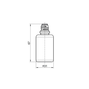 <b>Bottle</b> round PE 30ml with nasal nozzle - Product Image 3