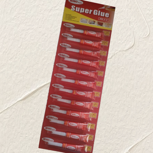 12 Tiras Largas de Pegamento Líquido 502 de Alta Resistencia para Pegar con Goma y Plástico - Product Image 5