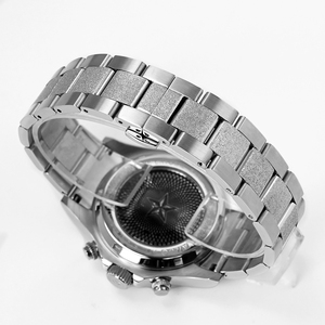 Luxury Men <b>Automatic</b> <b>Chronograph</b> Wristwatch Wholesale, Seagull 1854 Mechanical Movement, Diamond Inlaid Bezel, Solid Stainless S - Product Image 2