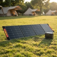 Paneles Solares Plegables de 100W 120W 150W 200W 300W para Camping con Conector USB DC, Proveedor Chino, Gran Venta
