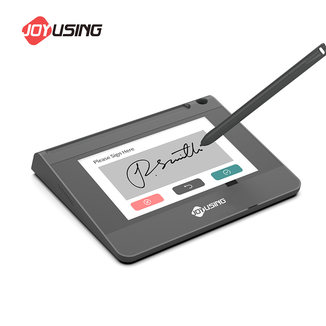 Secure Signature Pad CE RoHS Certified Data Encryption For Business