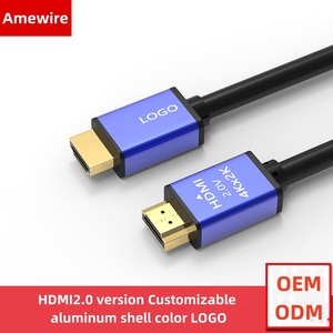 더블 컬러 고속 <span class=keywords><strong>HDMI</strong></span> to <span class=keywords><strong>HDMI</strong></span> 케이블 1m 1.5m 컴퓨터 및 TV 용 4K60HZ 지원 - Product Image 2