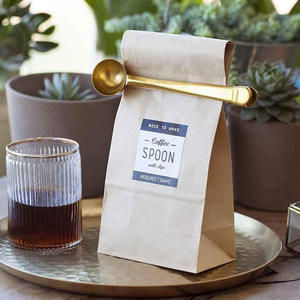 2-in-1 Edelstahl-Kaffeelöffel und Milchmesslöffel mit Beutelclip - Product Image 4