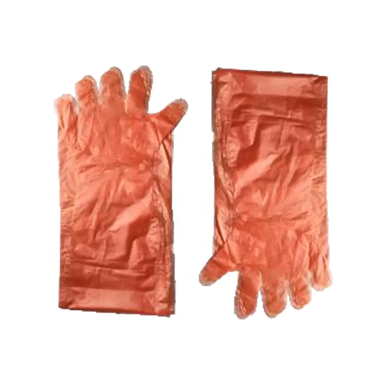 Harga pabrik inseminasi hewan sarung tangan ai sekali pakai guantes dokter hewan