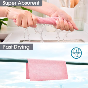 Washable <strong>Kitchen</strong> Professional Cleaning Cloths Washable Lazy <strong>Kitchen</strong> Nonstick Wiping Rags Cleaning Cloth Microfiber Micro Fiber - Product Image 3