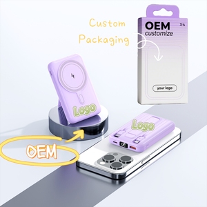 Nouvelle <span class=keywords><strong>batterie</strong></span> <span class=keywords><strong>externe</strong></span> magnétique sans fil portable 10000 mAh à charge rapide PD 22,5 W <span class=keywords><strong>pour</strong></span> <span class=keywords><strong>iPhone</strong></span> 17 (modèle 2026) - Product Image 3