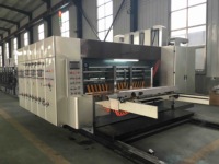 Máquina de Impresión y Troquelado de Cartón Totalmente Automática de Velocidad Media, Máquina de Impresión, Ranurado y Troquelado