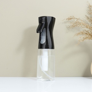 Custom logo Cosmetic Salon Fine Mist Sprayer <b>200ml</b> 300ml Use Plastic High Tension Atomiser Continuous Spray <b>Bottle</b> - Product Image 1