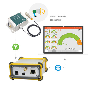 การตรวจสอบแบบไร้สายระดับอุตสาหกรรมความแม่นยำสูง Pulse Noise Sensor เครื่องตรวจจับเสียงรบกวนกลางแจ้ง - Product Image 3