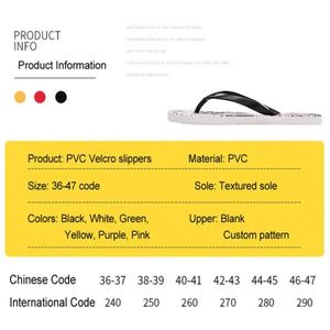 Chanclas de PVC Promocionales Ecológicas con Logotipo Personalizado, Impermeables, para Mujer, con Suela Texturizada, para Playa, Uso Diario de Verano - Product Image 4