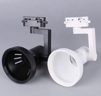 Spot LED de scène réglable PAR30 E27 à prix compétitif avec support de lampe et boîtier pour rail