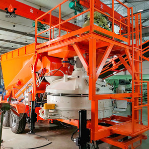 Planta de Concreto Móvil Totalmente Automática, Mini Central Dosificadora con Bajo Consumo de Energía para la Construcción - Product Image 3