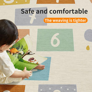 Tapis de jeu pour enfants avec motif routier, épaisseur 1,5 cm, forme carrée, utilisation domestique, tapis d'éveil pour bébé, unisexe, espace de jeu pour chambre à coucher - Product Image 4