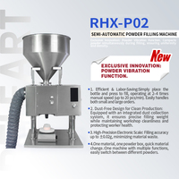 Machine de remplissage de poudre électrique semi-automatique verticale pour petits extincteurs, détergent, poudre de cristal pour ongles, sachet stick