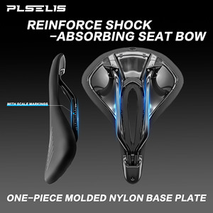 <span class=keywords><strong>Selle</strong></span> de vélo de <span class=keywords><strong>route</strong></span> ergonomique et aérée plselis, confortable, avec coussinets souples, couleurs variées - Product Image 2