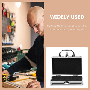 Maletín Rígido de Aluminio Mini, Duradero, de 7 Pulgadas, <span class=keywords><strong>para</strong></span> Almacenamiento de <span class=keywords><strong>Herramientas</strong></span> Portátiles, con Soporte OEM/ODM - Product Image 6