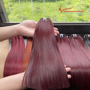 Extension de cheveux straight couleur noire 8 pouces grande vente jusqu'à 30 $ par kilogramme cheveux de qualité de luxe - Product Image 4