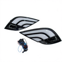 Feux de jour LED modifiés pour voiture 2018, DRL MCL428AYB, ajustement standard