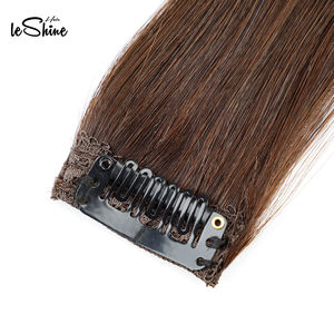 Extension de cheveux avec Clip en dentelle Remy, cuticule complète, vente en gros, - Product Image 2